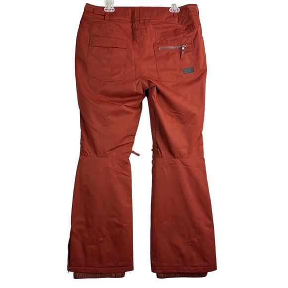 Roxy Nadia Technical Snow Pants Women’s XL Snowboarding Smoked Paprika - Picture 10 of 14
